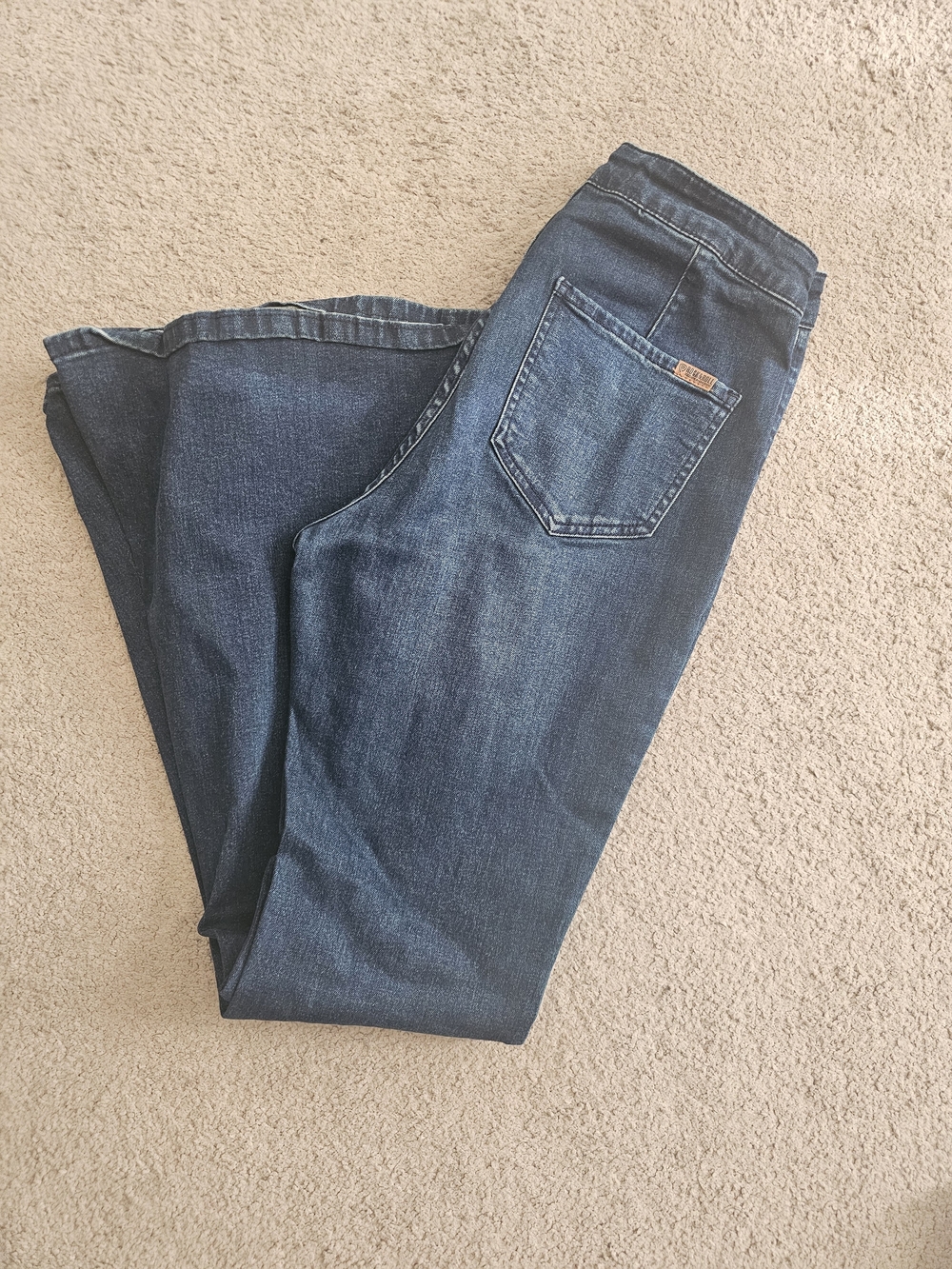 Rock & Roll Cowgirl Dark Blue Flare Jeans